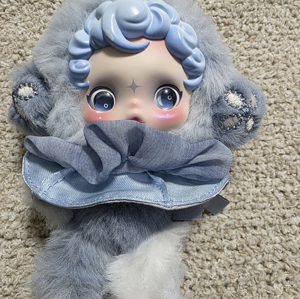 Skullpanda L'impressionnisme Plush Pendant